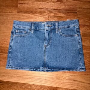 Denim Forum Blue Mini Skirt